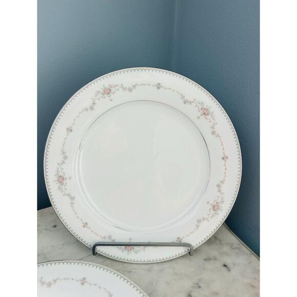 (4) Mint Noritake Fairmont 6102 Dinner Plates 10 1/2" Vintage Retired - Picture 6 of 14